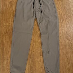 Theory Men's Zane Taupe Joggers